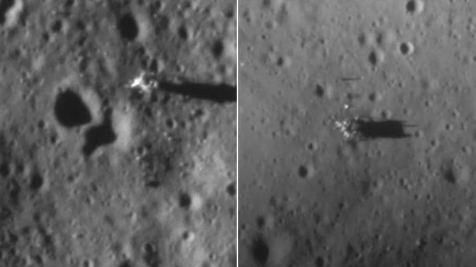 Уникальные снимки лунных модулей первых миссий Apollo, сделанные спутником Индии, спустя более полувека Thumbnail